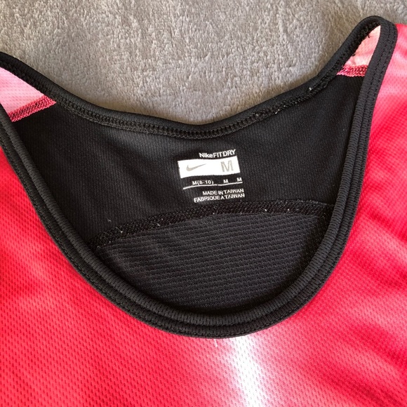 Nike dry fit tank size medium pink and black - Picture 4 of 7